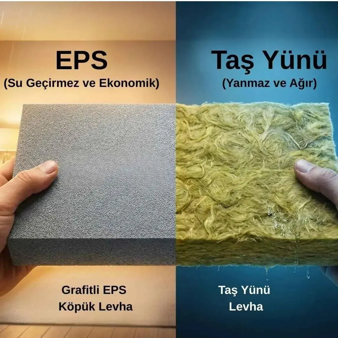 Taşyünü mü EPS mi