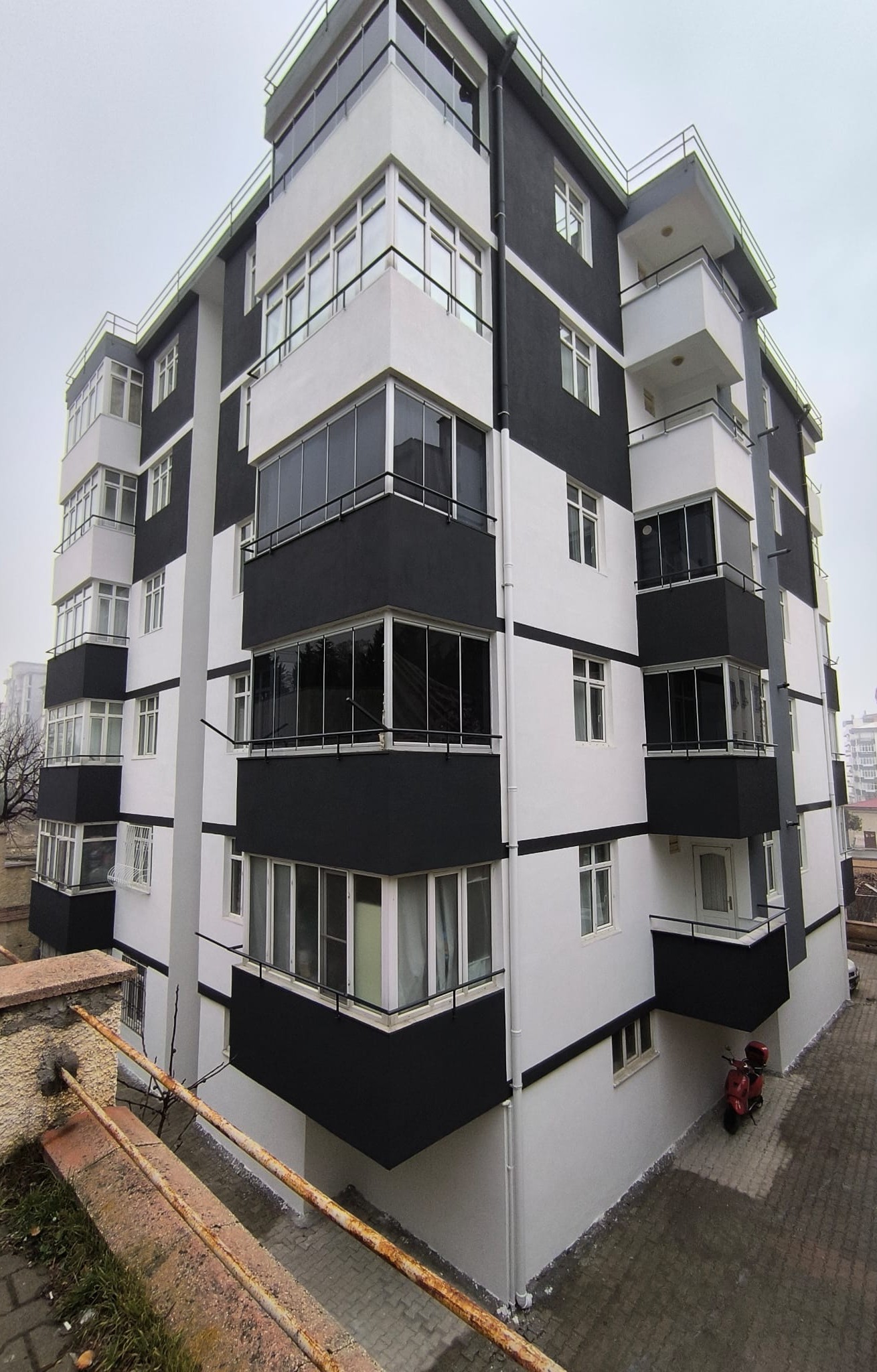 Dış cephe yenileme uygulaması